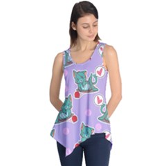 Playing Cats Sleeveless Tunic by Sobalvarro