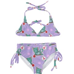 Playing cats Kids  Classic Bikini Set