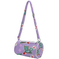 Playing cats Mini Cylinder Bag