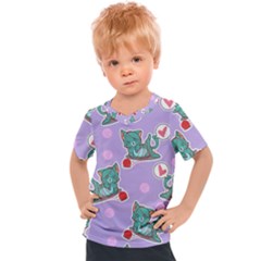 Playing cats Kids  Sports Tee