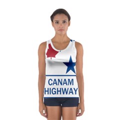 Canam Highway Shield  Sport Tank Top  by abbeyz71