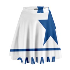 Canam Highway Shield  High Waist Skirt by abbeyz71