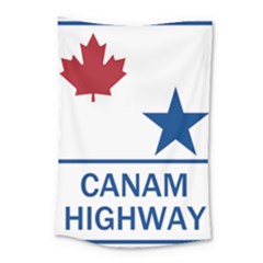 Canam Highway Shield  Small Tapestry by abbeyz71