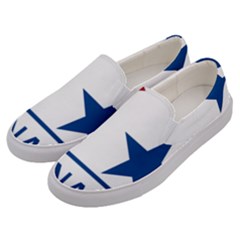 Canam Highway Shield  Men s Canvas Slip Ons by abbeyz71