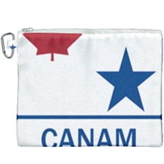 Canam Highway Shield  Canvas Cosmetic Bag (xxxl) by abbeyz71