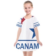 Canam Highway Shield  Kids  Smock Dress by abbeyz71