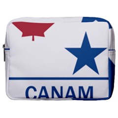 Canam Highway Shield  Make Up Pouch (large) by abbeyz71