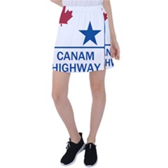 Canam Highway Shield  Tennis Skirt by abbeyz71