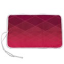 Hot Pink and Wine Color Diamonds Pen Storage Case (L) View1