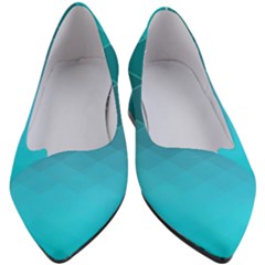 Aqua Blue and Teal Color Diamonds Women s Block Heels 