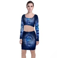 Astrology Zodiac Lion Top And Skirt Sets by Mariart