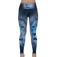 Astrology Zodiac Lion Lightweight Velour Classic Yoga Leggings