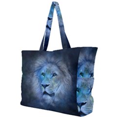 Astrology Zodiac Lion Simple Shoulder Bag by Mariart