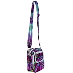 Fractal Circles Abstract Shoulder Strap Belt Bag