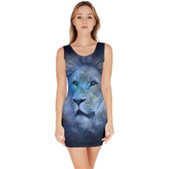 Astrology Zodiac Lion Bodycon Dress by Mariart