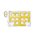 Arms of The Kingdom of Jerusalem Canvas Cosmetic Bag (Small) View1
