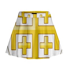 Arms Of The Kingdom Of Jerusalem Mini Flare Skirt by abbeyz71