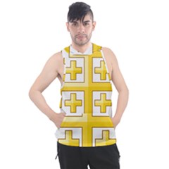 Arms Of The Kingdom Of Jerusalem Men s Sleeveless Hoodie by abbeyz71