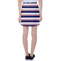 Red With Blue Stripes Tennis Skirt View2