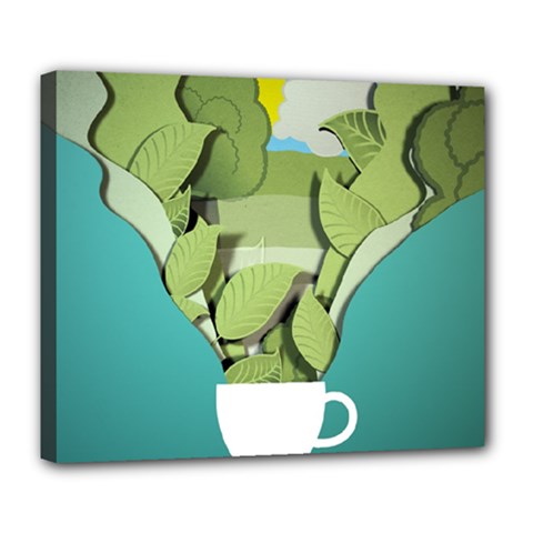 Illustrations Drink Deluxe Canvas 24  X 20  (stretched) by HermanTelo