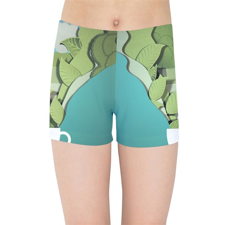 Illustrations Drink Kids  Sports Shorts