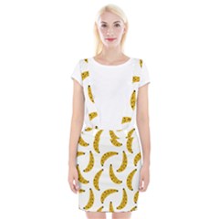 Banana Fruit Yellow Summer Braces Suspender Skirt