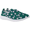 Porcelain Flowers  On Leaves Men s Slip On Sneakers View3