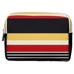 Contrast Yellow With Red Make Up Pouch (medium) by tmsartbazaar
