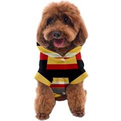 Contrast Yellow With Red Dog Coat by tmsartbazaar