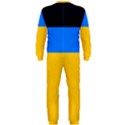 Bright Yellow With Blue OnePiece Jumpsuit (Men)  View2
