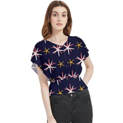 Starfish Butterfly Chiffon Blouse