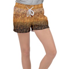 Fall Leaves Gradient Small Velour Lounge Shorts by Abe731