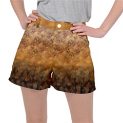 Fall Leaves Gradient Small Ripstop Shorts by Abe731