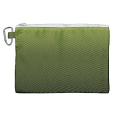 Army Green Gradient Color Canvas Cosmetic Bag (xl) by SpinnyChairDesigns