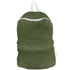 Army Green Color Ombre Foldable Lightweight Backpack by SpinnyChairDesigns