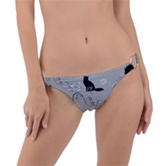 Grey Cats Design  Ring Detail Bikini Bottom by Abe731