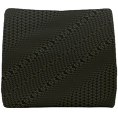Army Green and Black Netting Seat Cushion