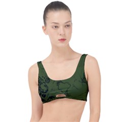 Amy Green Color Grunge The Little Details Bikini Top by SpinnyChairDesigns