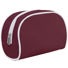 True Burgundy Color Makeup Case (large) by SpinnyChairDesigns