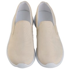 True Champagne Color Men s Lightweight Slip Ons by SpinnyChairDesigns