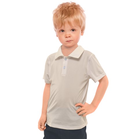 True Champagne Color Kids  Polo Tee by SpinnyChairDesigns