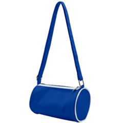True Cobalt Blue Color Mini Cylinder Bag by SpinnyChairDesigns