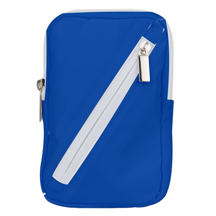 True Cobalt Blue Color Belt Pouch Bag (Large)