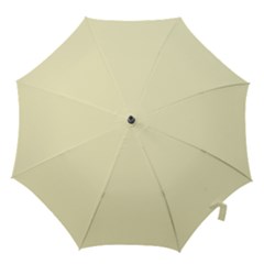 True Cream Color Hook Handle Umbrellas (medium) by SpinnyChairDesigns