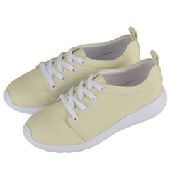 True Cream Color Women s Lightweight Sports Shoes by SpinnyChairDesigns