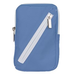 Faded Blue Color Belt Pouch Bag (small)