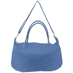 Faded Blue Color Removal Strap Handbag by SpinnyChairDesigns