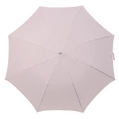 Lavender Blush Pink Color Straight Umbrellas by SpinnyChairDesigns