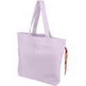 Lavender Blush Pink Color Drawstring Tote Bag View1
