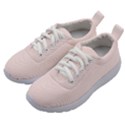 Lavender Blush Pink Color Kids Athletic Shoes View2